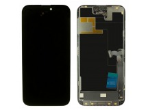 Дисплей для iPhone 14 Pro Max + тачскрин + рамка (черный), OLED ALG(шлейф IC)
