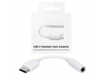 Адаптер Samsung USB-C / выход 3 , 5 мм для наушников (Белый)