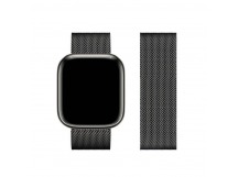 Металлический ремешок для часов Apple Watch HOCO WH03 38/40/41мм миланская петля черный