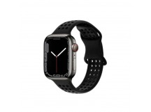 Силиконовый ремешок для часов Apple Watch HOCO WA08 38/40/41мм черный