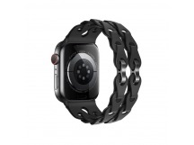 Силиконовый ремешок для часов Apple Watch HOCO WA28 42/44/45/49мм черный