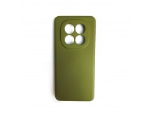 Чехол силиконовый Xiaomi Redmi Note 15 Silicone Cover без лого хаки