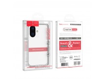 Чехол Hoco Light series для Iphone 17, прозрачный