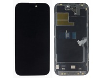 Дисплей для iPhone 14 Pro + тачскрин + рамка (черный), SOFT OLED DD(шлейф IC) 120Hz