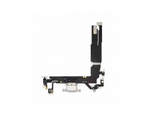 Шлейф с разъемом зарядки iPhone 16 Оригинал IC (White)
