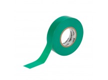 Изолента 0.18мм x 19мм x 20м (профессиональная, зеленая) Kranz