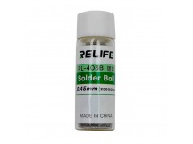 Припой в шариках RELIFE RL-403B диаметр 0,45 мм 25 тыс шт 183°C(Sn63Pb37)