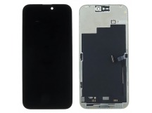 Дисплей для iPhone 15 Pro Max + тачскрин + рамка (черный), оригинал(заменено стекло)
