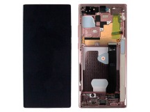 Дисплей для Samsung SM-N985/N986 Galaxy Note 20 Ultra 5G + тачскрин+ рамка (бронза), ОРИГ100%