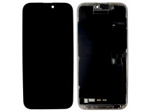 Дисплей для iPhone 16 Pro Max + тачскрин + рамка + ALS шлейф(черный), СЕРВИСНЫЙ ОРИГ100%