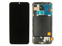 Дисплей для Samsung SM-A405 Galaxy A40 (2019) + тачскрин + рамка(черный), In-Cell