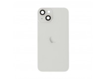 Задняя крышка (стекло) в сборе с рамкой iPhone 14 Оригинал (Starlight)