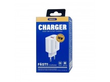 СЗУ Remax RP-U119 (USB A) (18W) (Быстрая зарядка) (Белый)