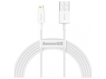 Кабель Baseus Superior Series (Быстрая зарядка) (USB - Lightning) (2.4A) (1m) (Белый)
