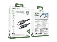 Кабель USB ACEFAST C15-04 Type-C черный 1м