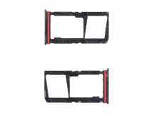 Держатель SIM для Tecno Pova 7 5G (LJ7) Серебро