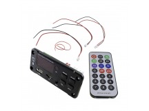 Модули аудио NONAME Модуль MP3 JQ-D002BT(USB/microSD)/Bluetooth/FM/AUX с пультом и УНЧ 2x25Вт Uпит=12В(HAA3606)
