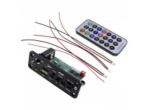 Модули аудио NONAME Модуль MP3 JQ-D131BT(USB/microSD)/Bluetooth/FM/AUX/MIC с пультом и УНЧ 2x3Вт Uпит=5В(RX2018A)