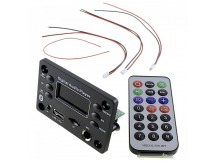 Модули аудио NONAME Модуль MP3 JQ-D136BT-AMP(USB/microSD)/Bluetooth/FM/AUX/MIC с пультом и УНЧ 2x25Вт Uпит=12В(HAA3606)