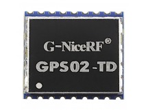 Модули беспроводные, радио G-NiceRF  Модуль GPS02-TDнавигационной системы GPS/GLONASS/BDS/Galileo/QZSS/SBAS/BeiDouс UART интерфейсом U=3,3В