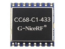 Модули беспроводные, радио G-NiceRF LLCC68 Модуль CC68-C1-433цифрового трансивера LoRa с SPI интерфейсом F=433МГц U=3,3В 22dBm(160мВт)