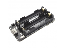 Модули зарядки NONAME Модуль зарядки Li-ion аккумуляторов 2x18650Uвх=5В Iзар=3А (Micro-USB) с функцией питания (USB тип A) Uвых=5ВImax=3А/Uвых=3В Imax=1А
