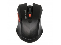 Мышь беспроводная Nakatomi MRON-04U BLACK RF 2.4G Optical - 6 кнопок + ролик прок