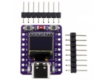 Платы отладочные NONAME ESP32-C3FH4 Отладочная платаWi-Fi/Bluetooth BLE 5 с OLED 0,42" (Type-C)