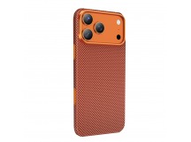 Чехол Keephone Kevlar Norra MagSafe iPhone 17 Pro Max (Coral Orange)