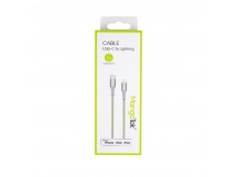 Кабель MangoTek MCA20C (Apple MFI) (USB-C / Lightning) (Нейлон) (Green)