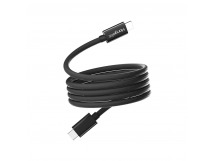 Кабель MangoTek MGCC14 (USB-C / USB-C) (240W) (1м) (Магнитный кабель) (Black)
