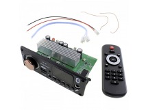 Модули аудио NONAME Модуль MP3 JQ-D186BT(USB/microSD)/Bluetooth/FM/AUX/MIC с пультом и УНЧ 2x100ВтUпит=6-24В (TPA3116)
