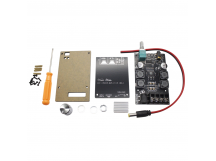 Модули аудио Wuzhi Audio TPA3116D2+AS24BP0K592-25A4 МодульZK-502C УНЧ D-класса 2x50Вт 4 Ом Uпит=9-24В, MP3 с приемникомBluetooth 5.0, AUX и регулировкой громкости