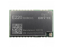 Модули беспроводные, радио EBYTE LLCC68 Модуль E220-900M30Sцифрового трансивера LoRa с SPI интерфейсом F=850-930МГц U=5В30dBm IPEX-J (1Вт)