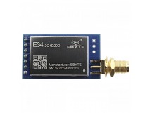 Модули беспроводные, радио EBYTE nRF24L01P Модуль E34-2G4D20Dцифрового трансивера с UART интерфейсом F=2,4-2,518ГГц U=5В 20dBmSMA-K (100мВт) Full duplex
