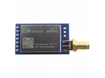 Модули беспроводные, радио EBYTE nRF24L01P Модуль E34-2G4D27Dцифрового трансивера с UART интерфейсом F=2,4-2,518ГГц U=5В 27dBmSMA-K (0,5мВт) Full duplex