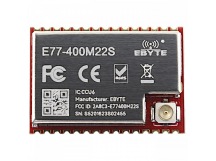 Модули беспроводные, радио EBYTE STM32WLE5CCU6 МодульE77-400M22S цифрового трансивера LoRaWan с UART интерфейсомF=410-510МГц U=3,3В 22dBm IPEX-J (160мВт)