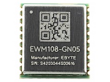 Модули беспроводные, радио EBYTE Модуль EWM108-GN05навигационной системы GPS/GLONASS/BDS/QZSS/SBAS с UARTинтерфейсом U=3,3В