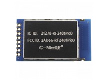 Модули беспроводные, радио G-NiceRF nRF24L01 Модуль RF2401Proцифрового трансивера с SPI интерфейсом F=2,4ГГц U=3,3В 0dBm (1мВт)