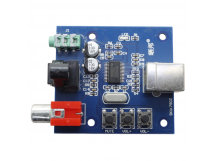 Модули обработки сигналов NONAME PCM2704 Модуль SKU-7807 аудиоЦАП 16 бит дискретизация 48кГц Uпит=5В