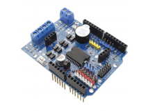 Модули управления двигателем NONAME L298P Модуль Motor Shield 2-хканального драйвера двигателя постоянного тока для отладочной платыUNO