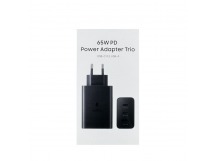 Сетевой адаптер Samsung 65W TRIO (Черный) Service Pack 100% OR