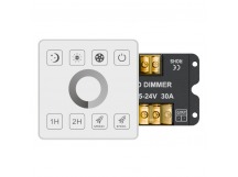 Контроллер с пультом RF RoRi A2 1CH 30A 12-24V 1 зона, шт