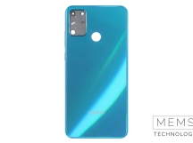 Задняя крышка Huawei Honor 9A (MOA-LX9N) (Зеленый) (Со стеклом камеры) Premium
