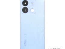 Задняя крышка Infinix Smart 7 HD (X6516) (Синий) (Со стеклом камеры) Premium
