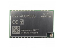 Модули беспроводные, радио EBYTE SX1268 Модуль E22-400M33Sцифрового трансивера LoRa с SPI интерфейсом F=410-493МГц U=3В33dBm IPEX-J (2Вт)