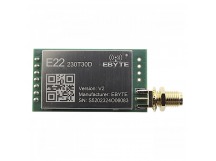 Модули беспроводные, радио EBYTE Модуль E22-230T30D цифровоготрансивера LoRa с UART интерфейсом F=220-236МГц U=5В 30dBmSMA-K (1Вт)