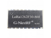 Модули беспроводные, радио G-NiceRF SX1262 МодульLoRa1262F30-868 (TCXO 0,5ppm) цифрового трансивера LoRa с SPIинтерфейсом F=868МГц U=5В 33dBm (2Вт)