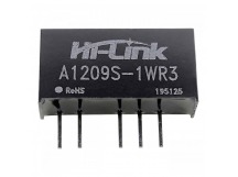 Модули питания Hi-Link A1209S-1WR3 Модуль DC-DC преобразователь сгальванической развязкой Uвх=12В Uвых=±9В Pвых=1Вт