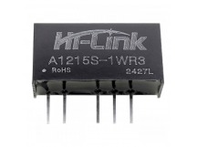 Модули питания Hi-Link A1215S-1WR3 Модуль DC-DC преобразователь сгальванической развязкой Uвх=12В Uвых=±15В Pвых=1Вт